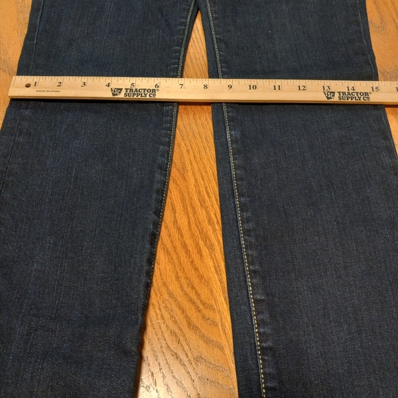 Diesel Floy Women's Slim Fit Jeans Size 29X32 Dark Blue Tapered Mid-Rise Denim - Picture 15 of 16